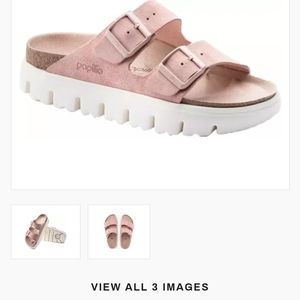 Pink Birkenstock Papillio sandals - 38